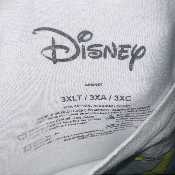 Mens big and tall Mickey tee - Picture 3 of 3